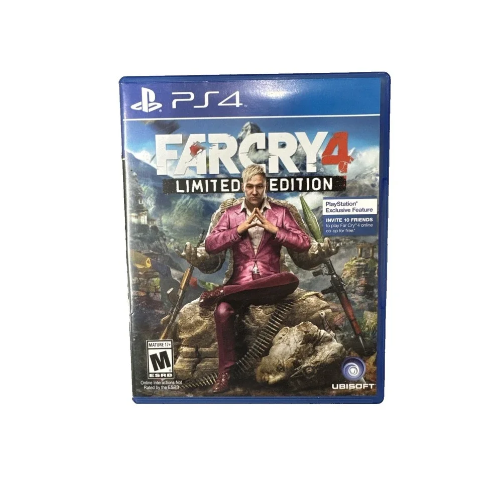 Far Cry 4 Limited Edition PS4 Sony PlayStation 4 2014 Video Game